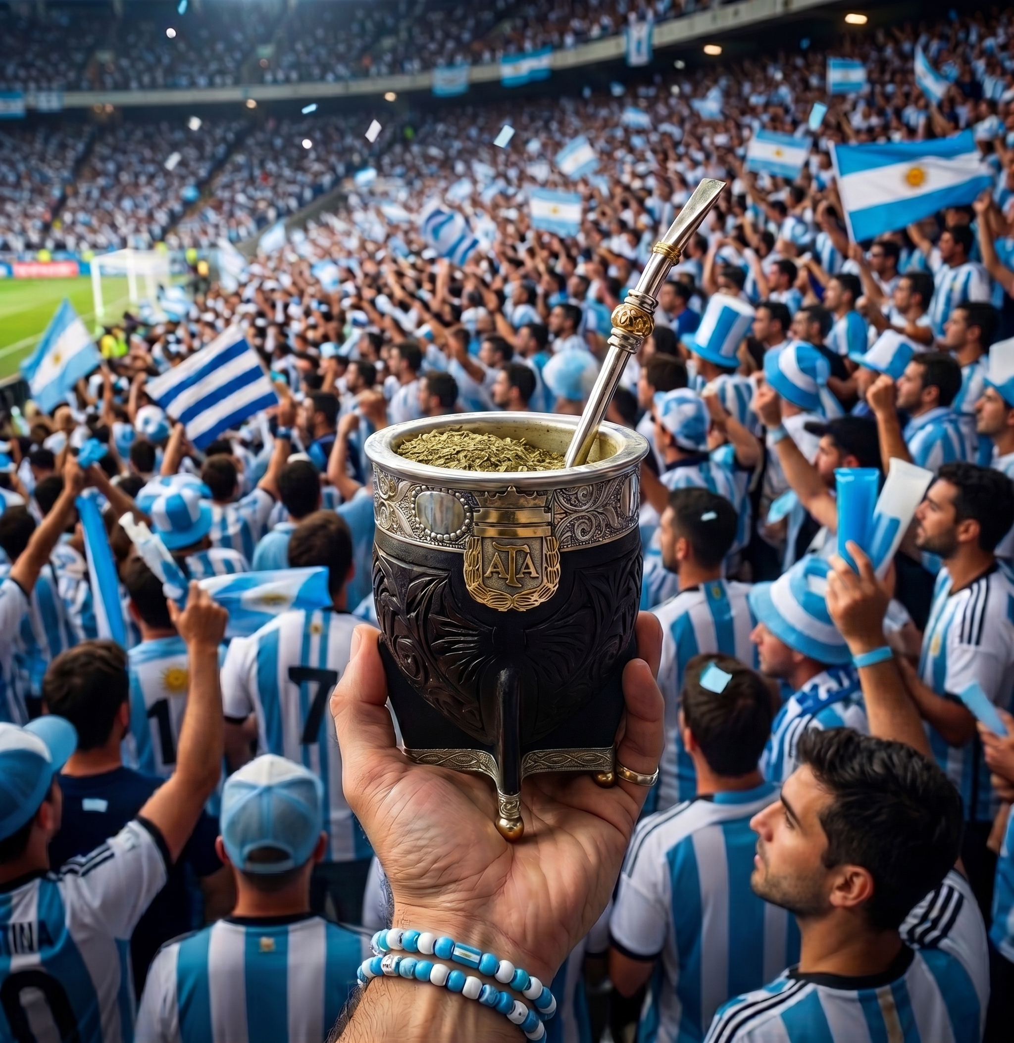 Campeones - Set de Mate Imperial AFA