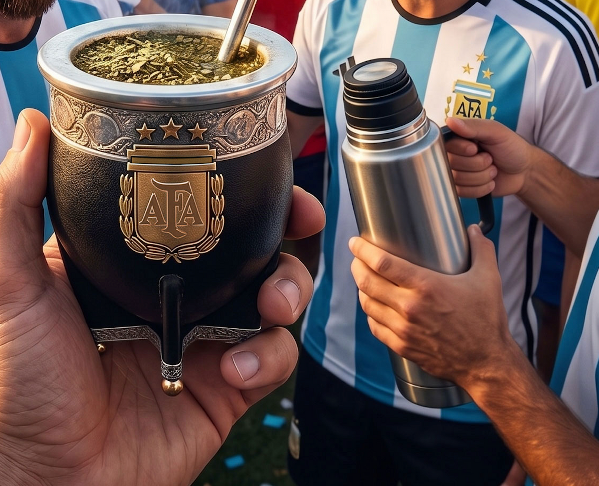 Campeones | AFA Imperial Mate Gourd Set