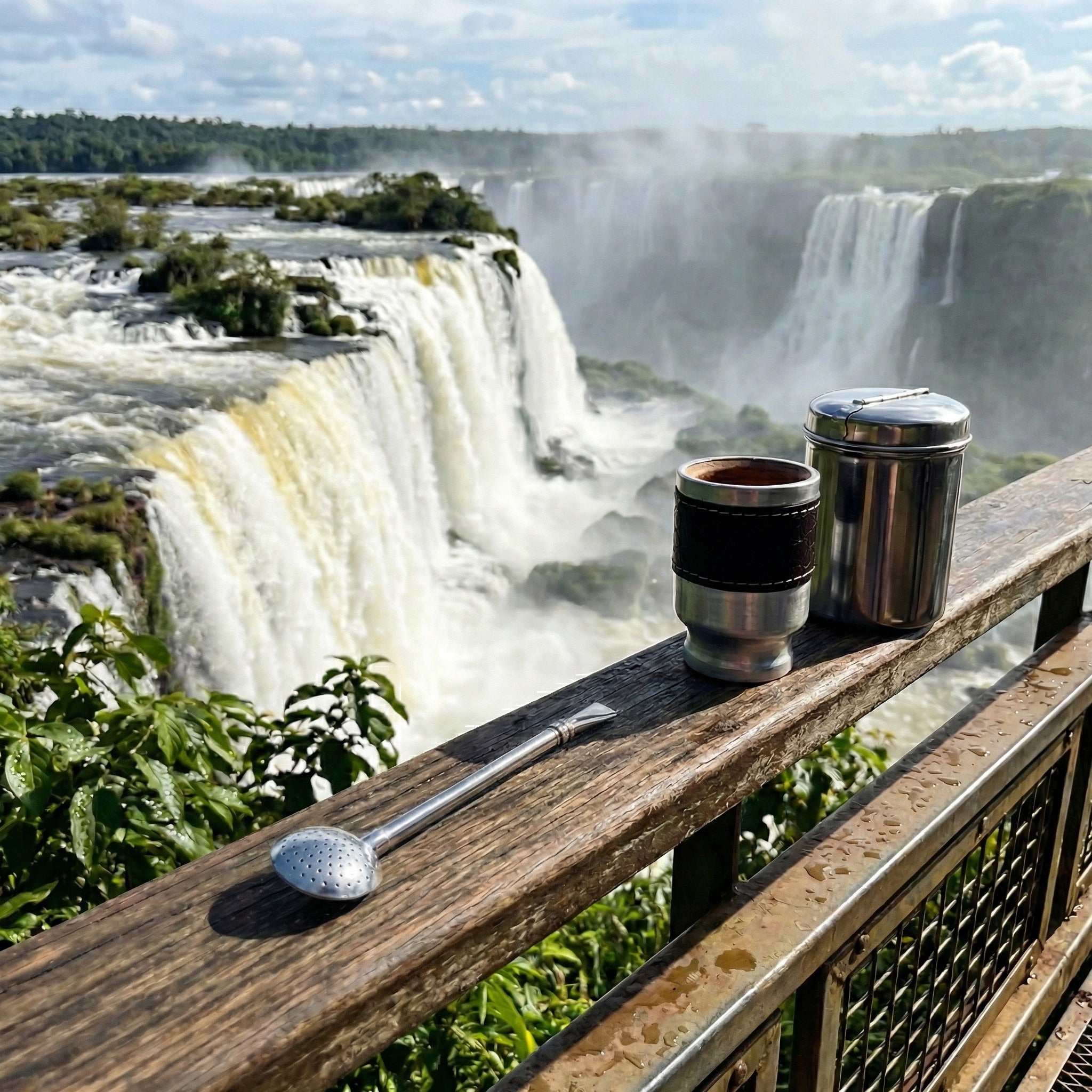 Iguazú - Set de bombilla con filtro paleta