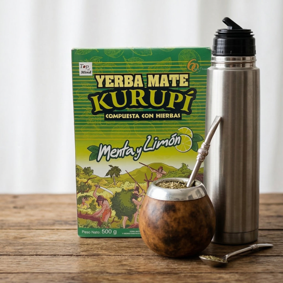 Kurupí | Mint & Lemon Yerba Mate (500g)