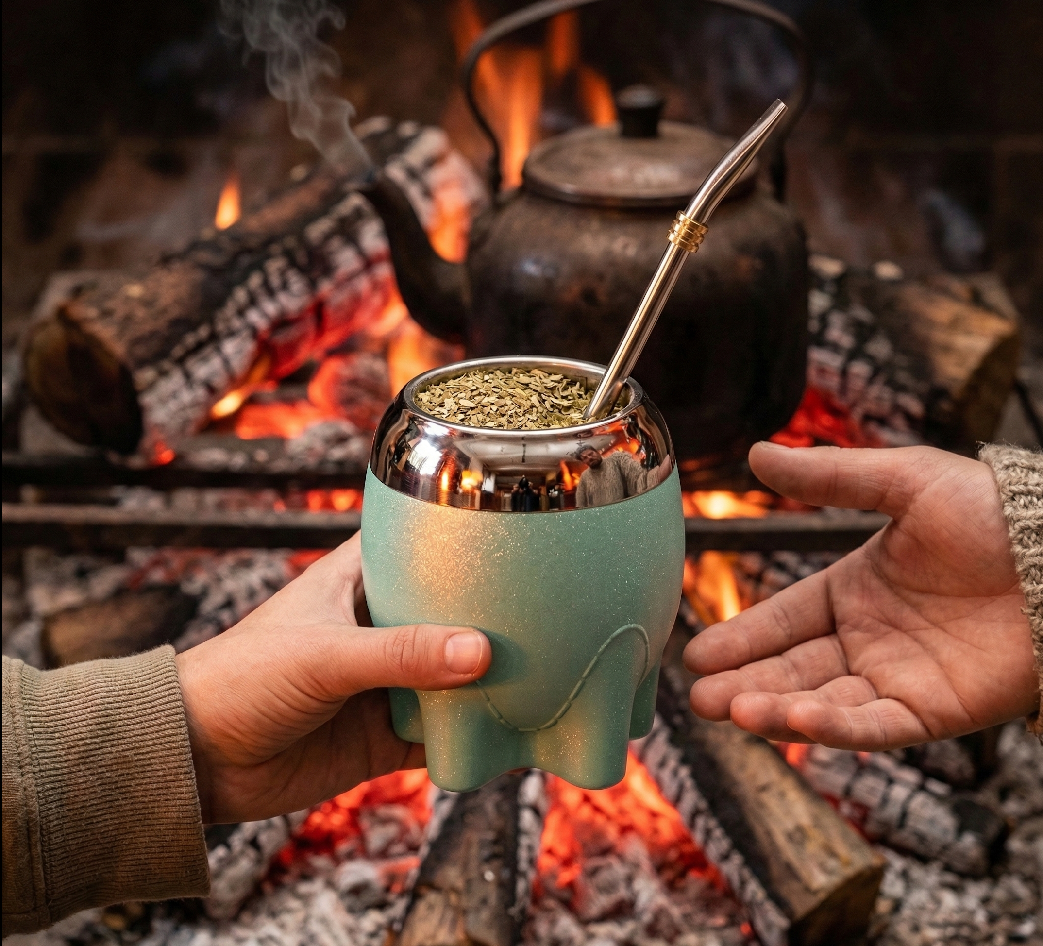 Milonga Stainless Steel Mate Gourd