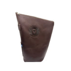 Sol de Mayo - Leather Yerba Pouch
