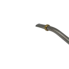 Close-up of the Cataratas bombilla mouthpiece with a handcrafted gold-toned ring and a comfortable flat design.