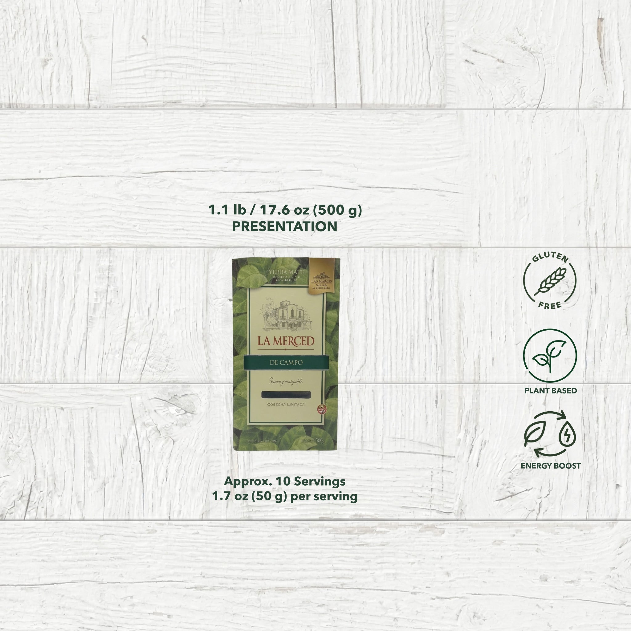 La Merced De Campo Yerba Mate - 500g