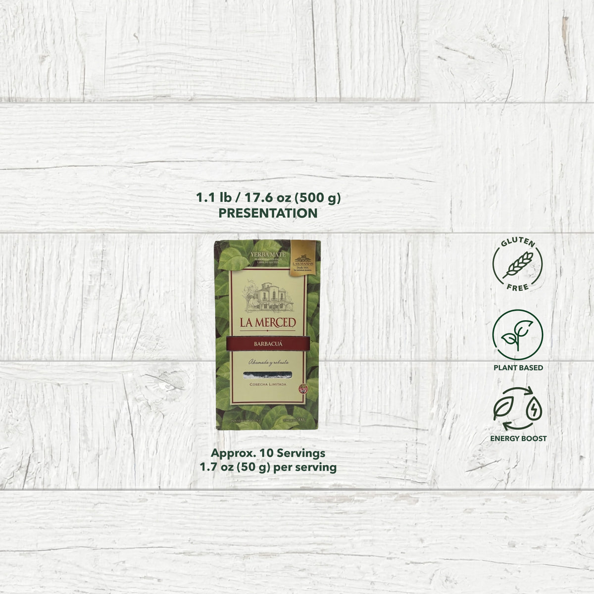 La Merced Yerba Mate De Campo - 500g
