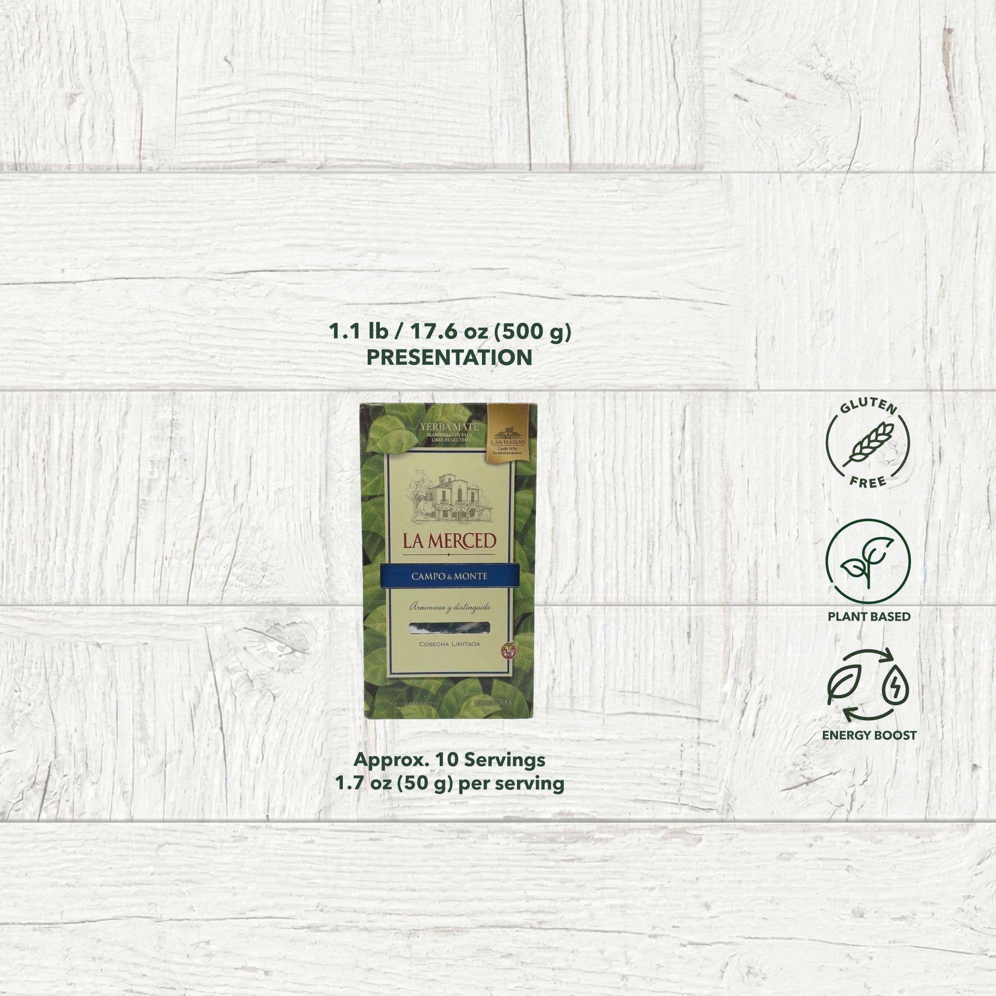 La Merced Campo & Monte Yerba Mate - 500g
