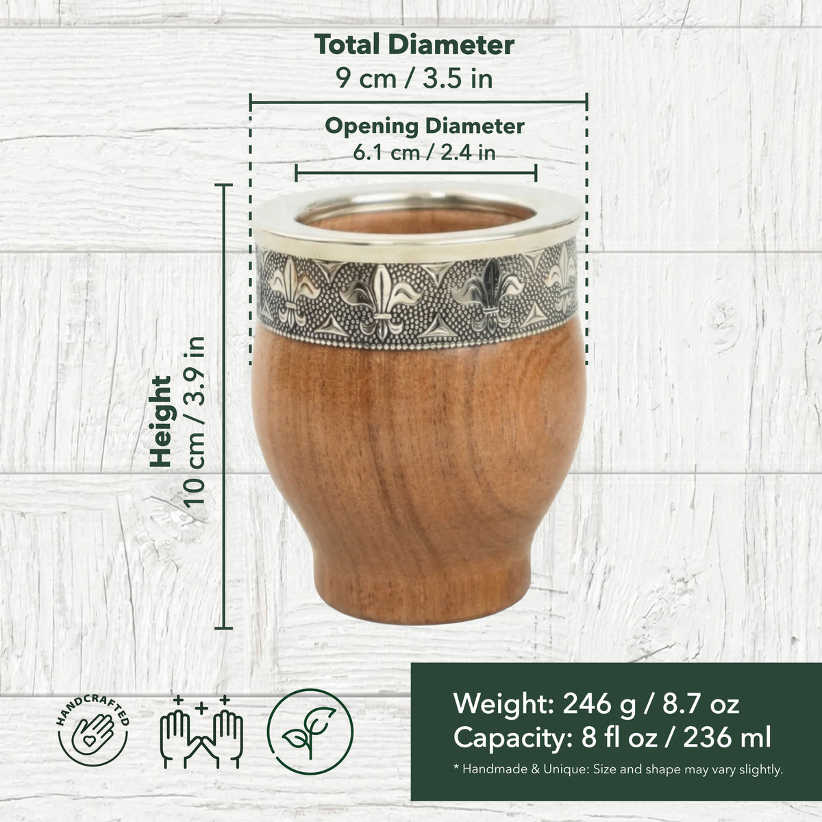 Triunfo - Mate de algarrobo