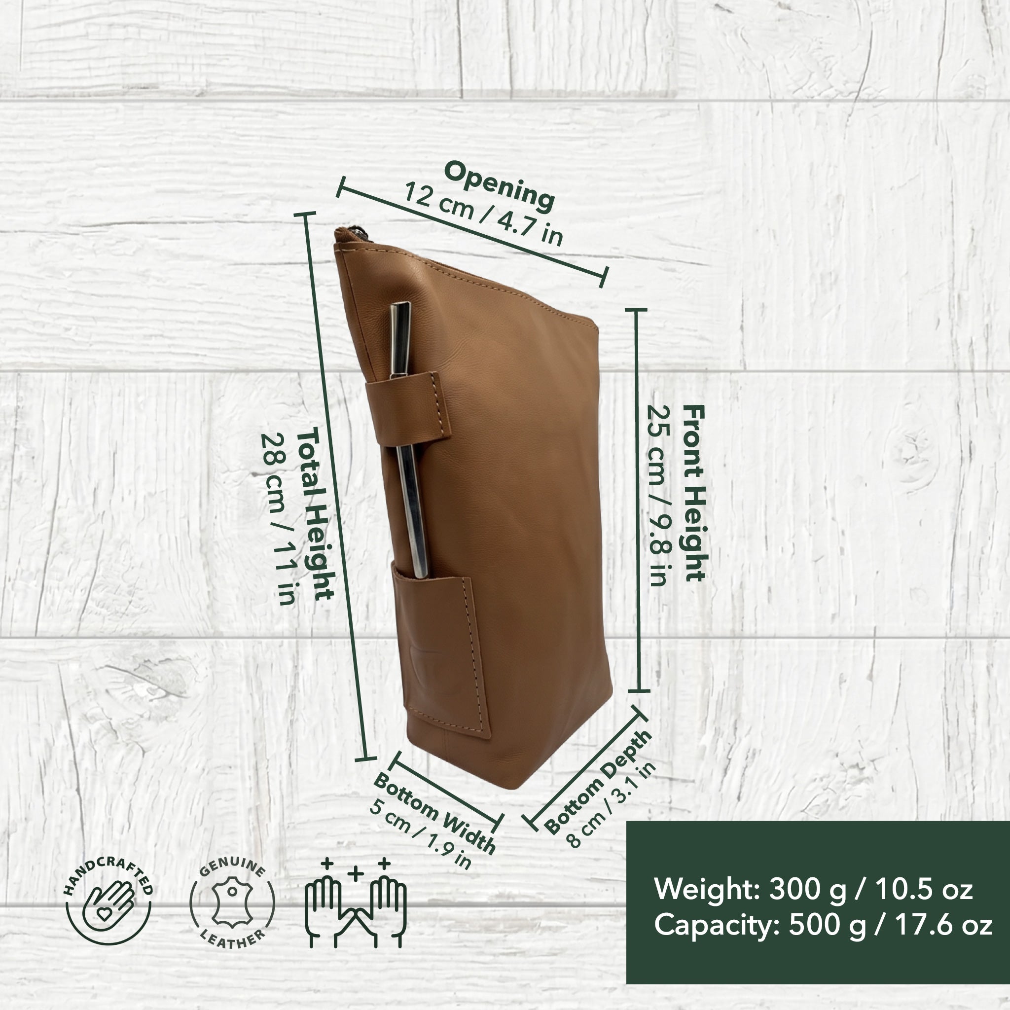 Pampero - Leather Yerba Pouch