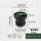 Sur | 360° Stopper (2-Pack)
