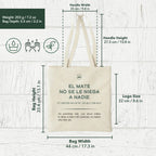Mate Lover - Tote Bag con frases materas