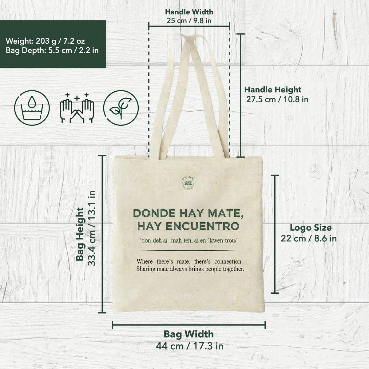 Mate Lover - Tote Bag con frases materas