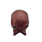 Reinforced four-legged base of the Alazán Pericón mate, designed for stability and a traditional look.