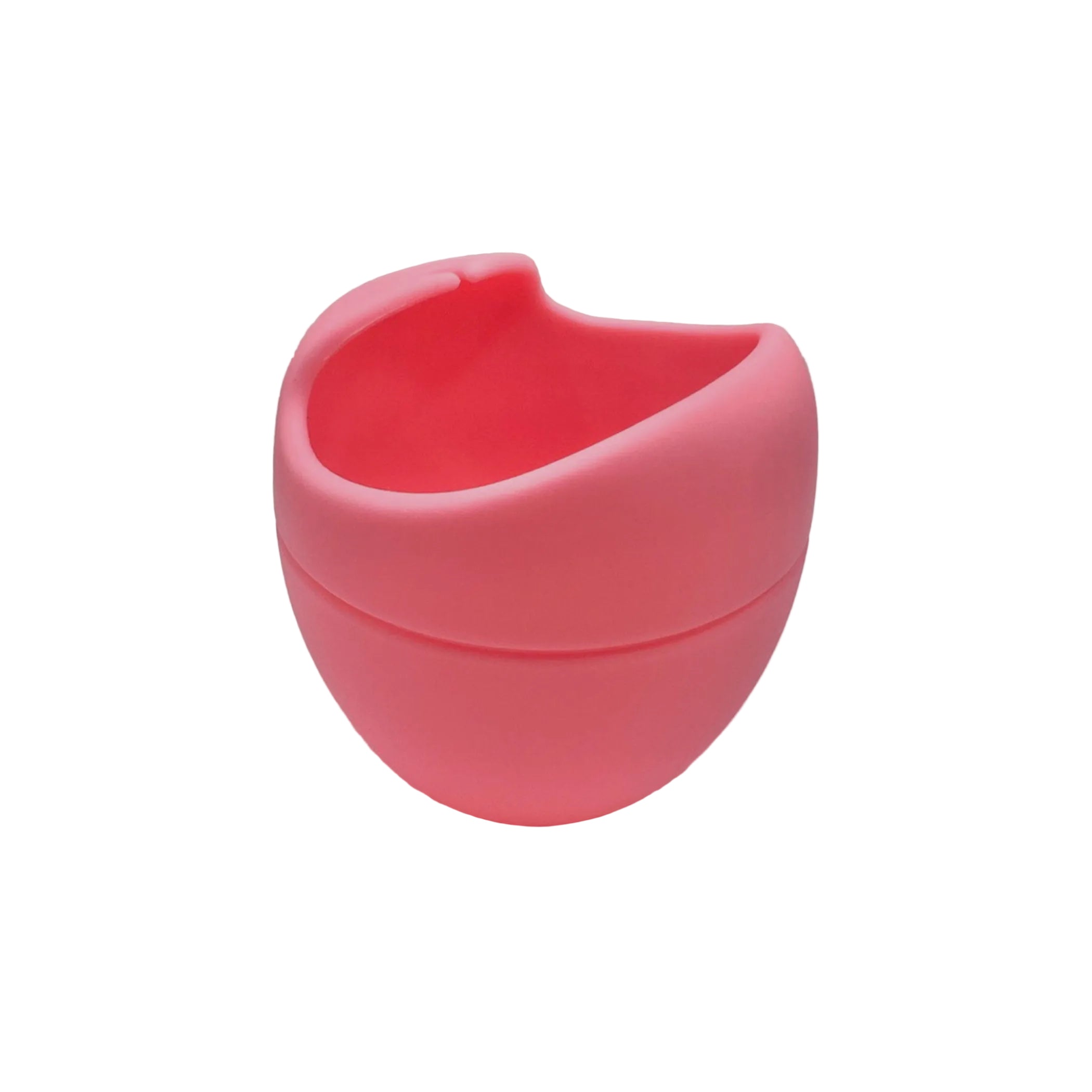 Front view of the Tinku Pink mate gourd, featuring a shatterproof food-grade silicone build for a modern ritual.